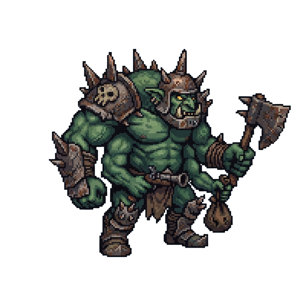 A Mutant Mega-grot Bursting with Jagged Spikes and Extra Muscular Arms