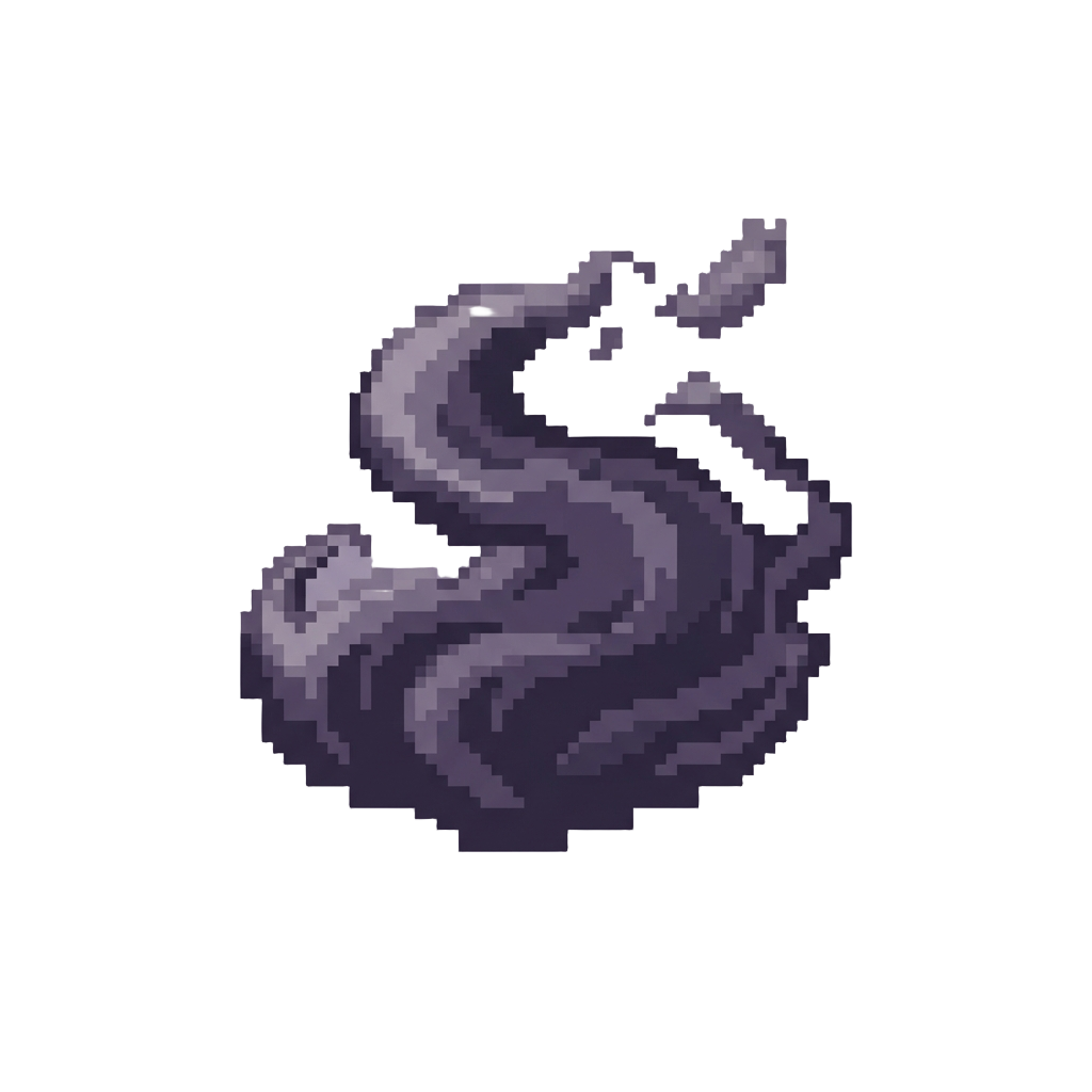 A Fading Cloud of Dark Spirit Smoke