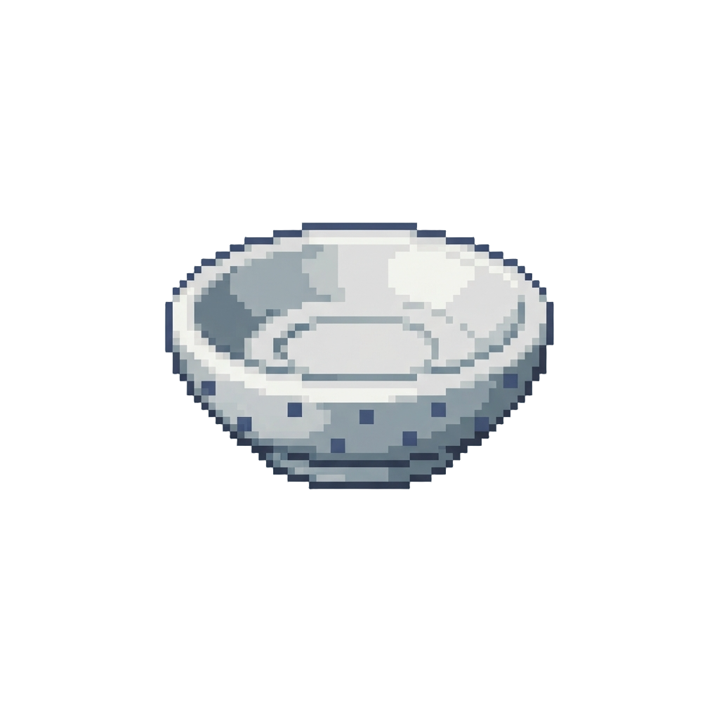 A Miniature Polka-dot Saucer