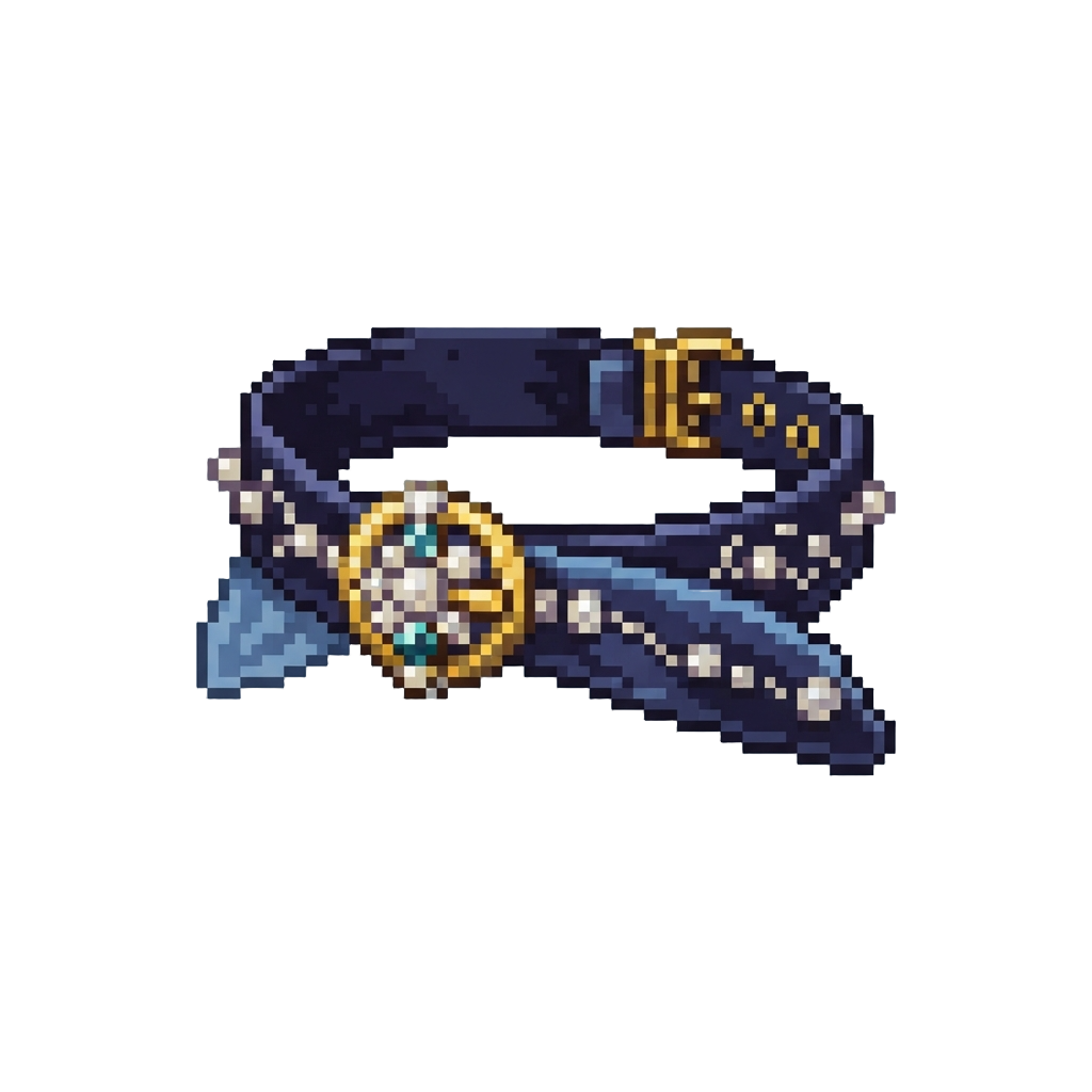 A Pearl-embellished Waistband