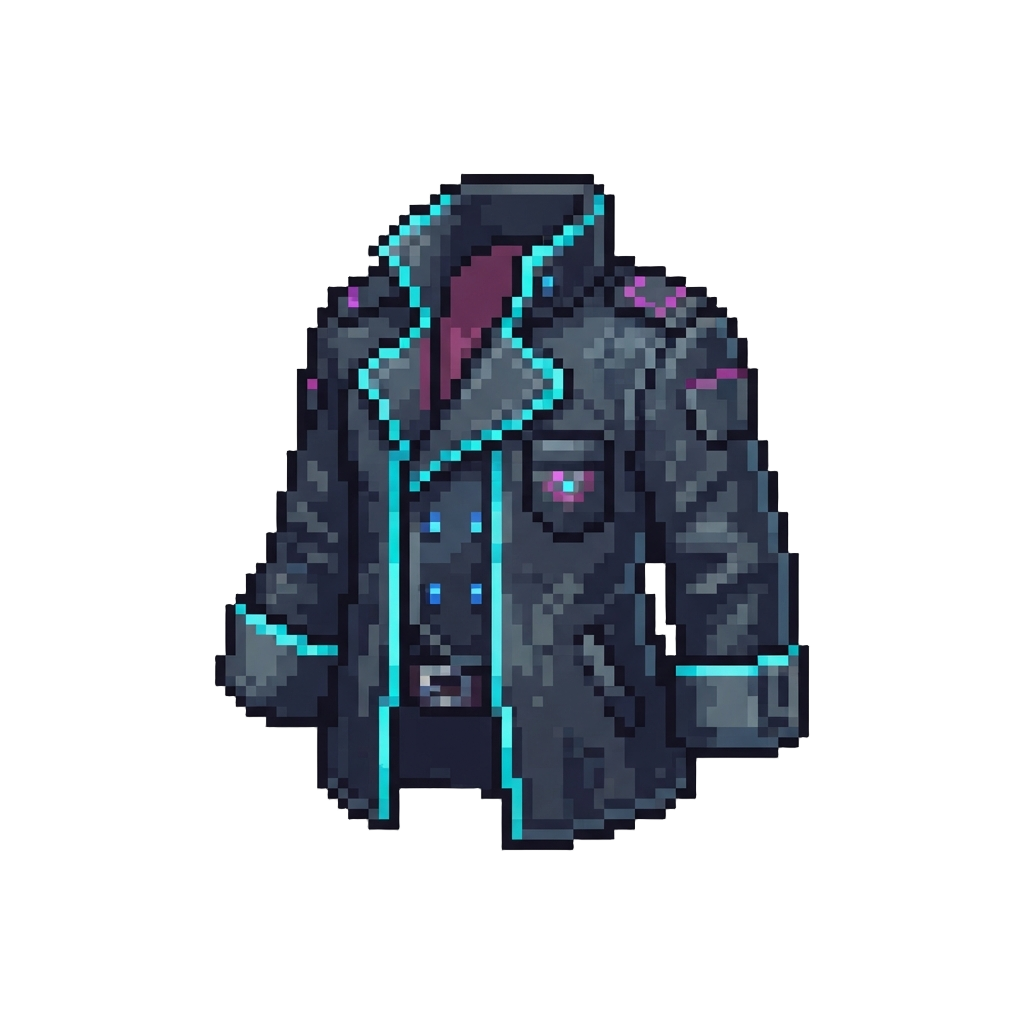 A Cyber Detective Mystery with a Neon Trench Coat