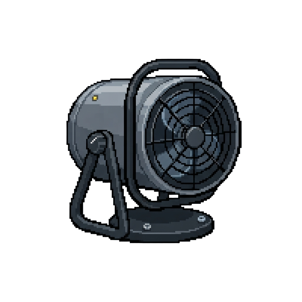 A Blowing Studio Wind Machine