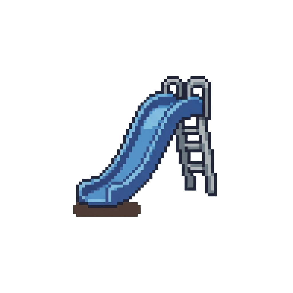 A Knee-drop Slide
