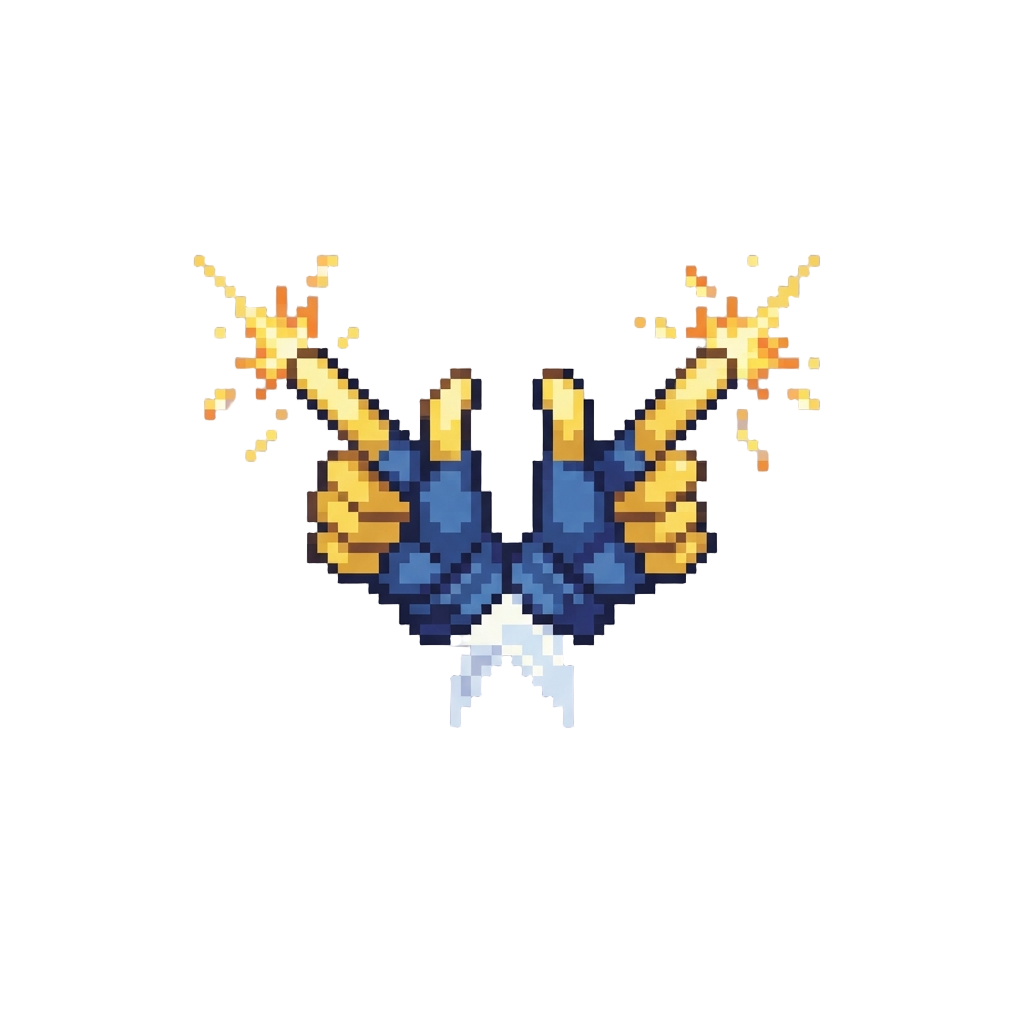 A Double Finger-gun Leap