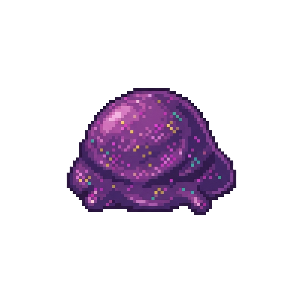 Sparkly Purple Glitter Sludge