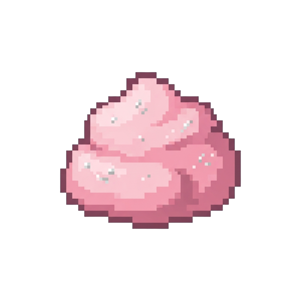 Soft Pink Marshmallow Paste Surge