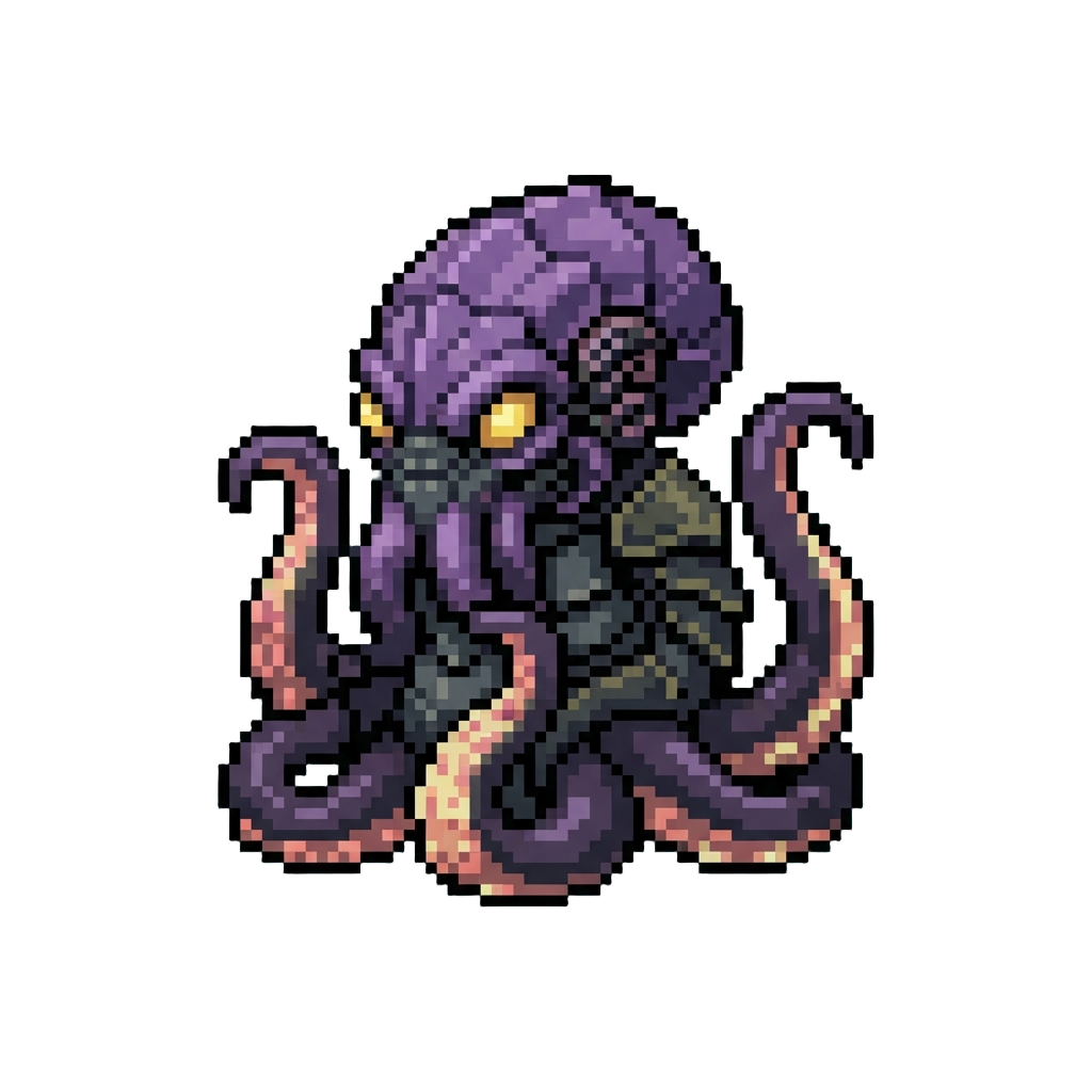 A Gargantuan Tentacled Alien Conqueror
