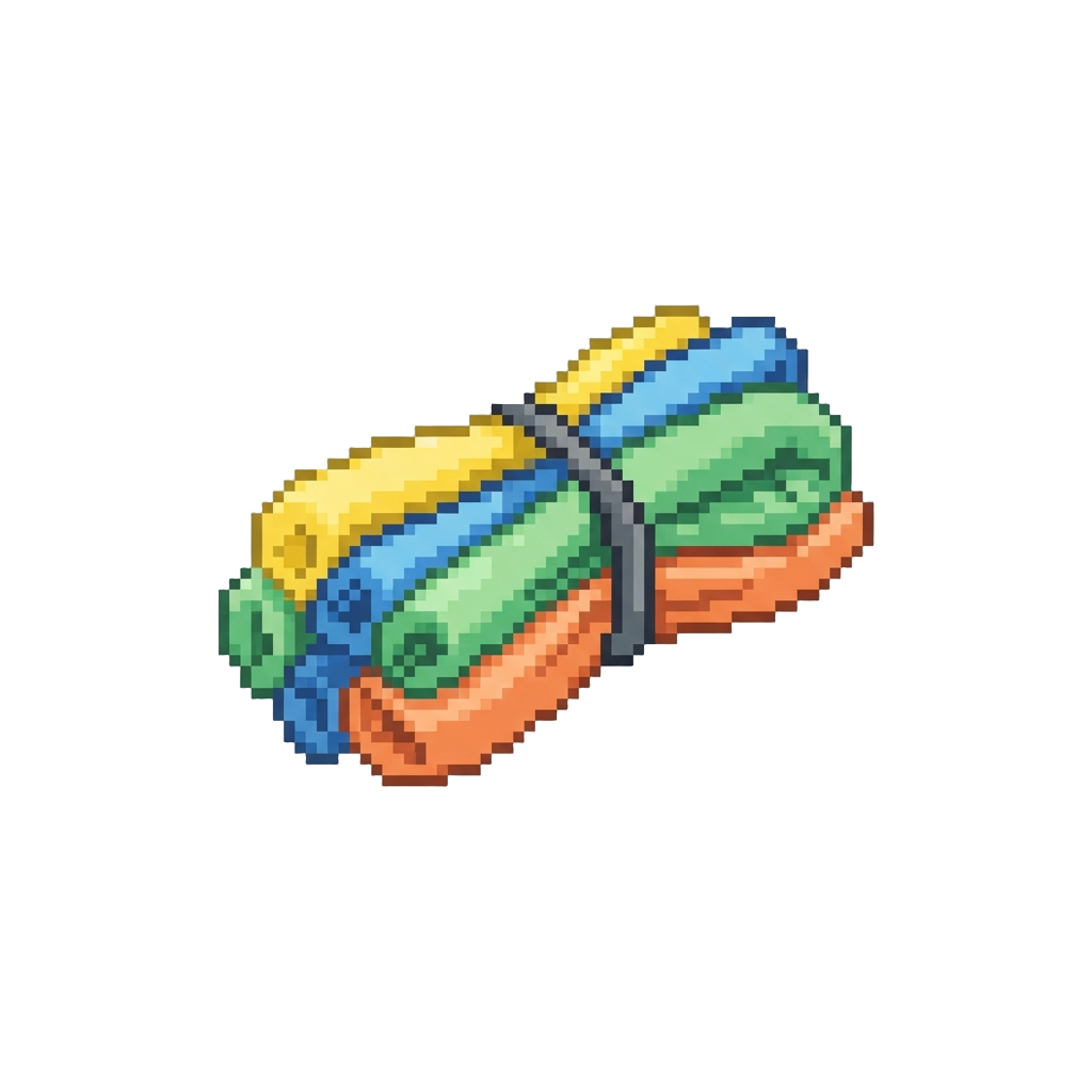 A Deflated Pool Noodle Bundle