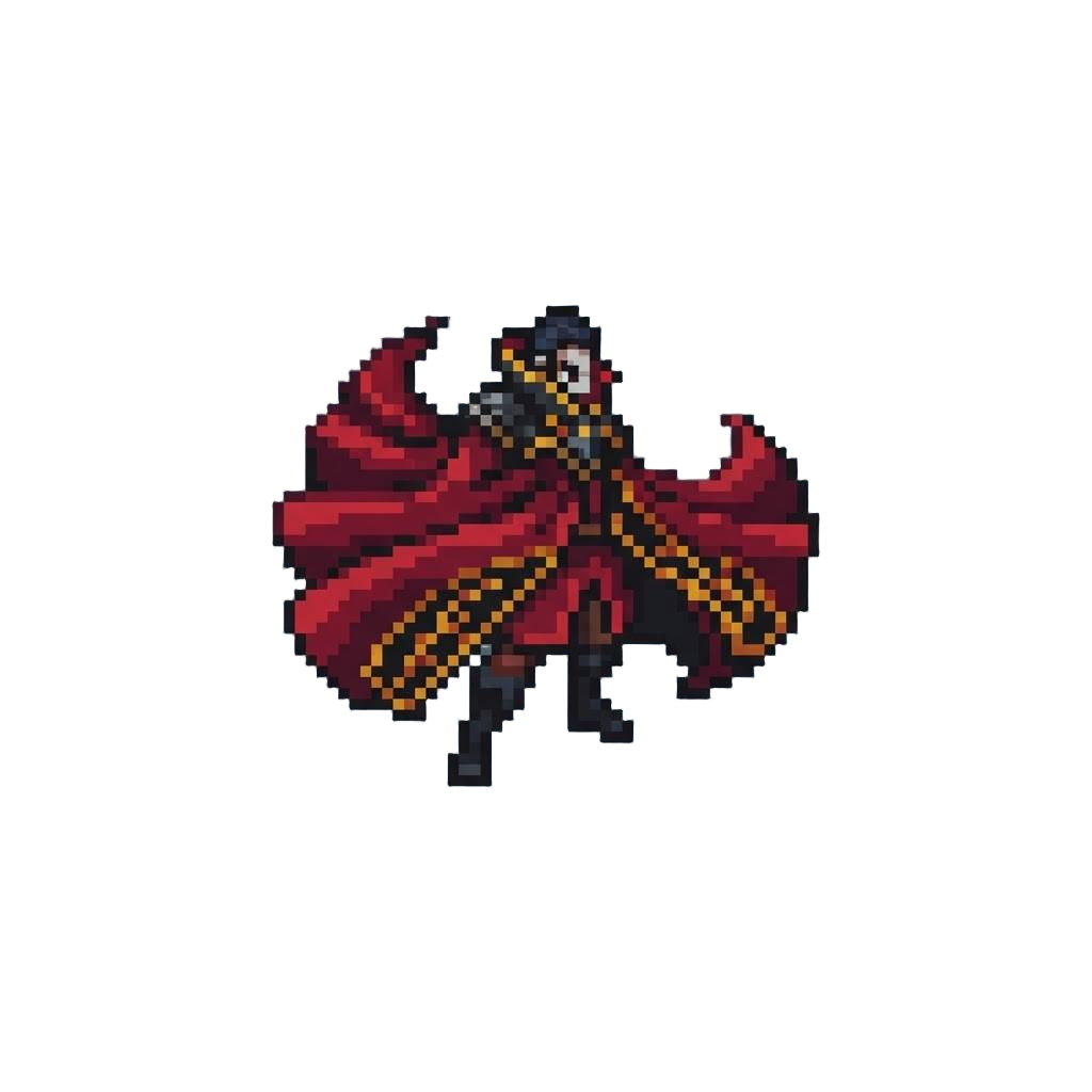 A Spectacular Mid-air Spin Into a Dramatic Vampire-cape Flair
