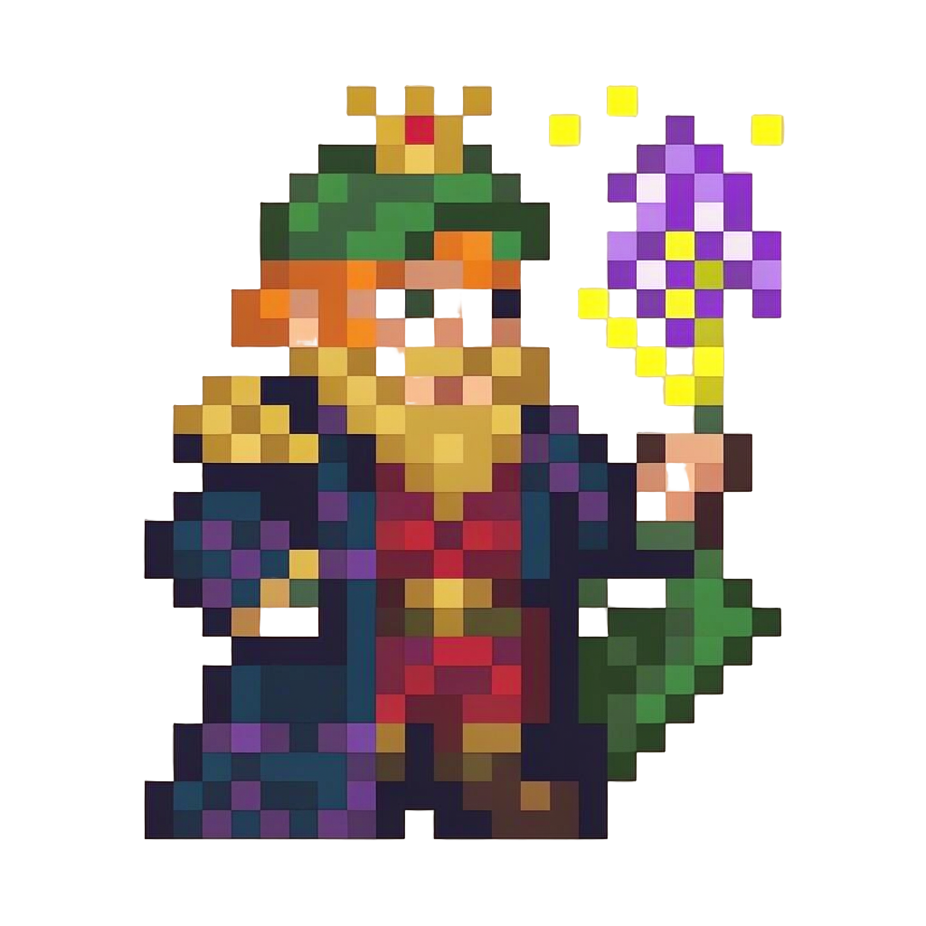 A Dazzling Golden-bearded Lumberjack Hero in a Velvet Plaid Coat Offering a Wild Glowing Forest Orchid