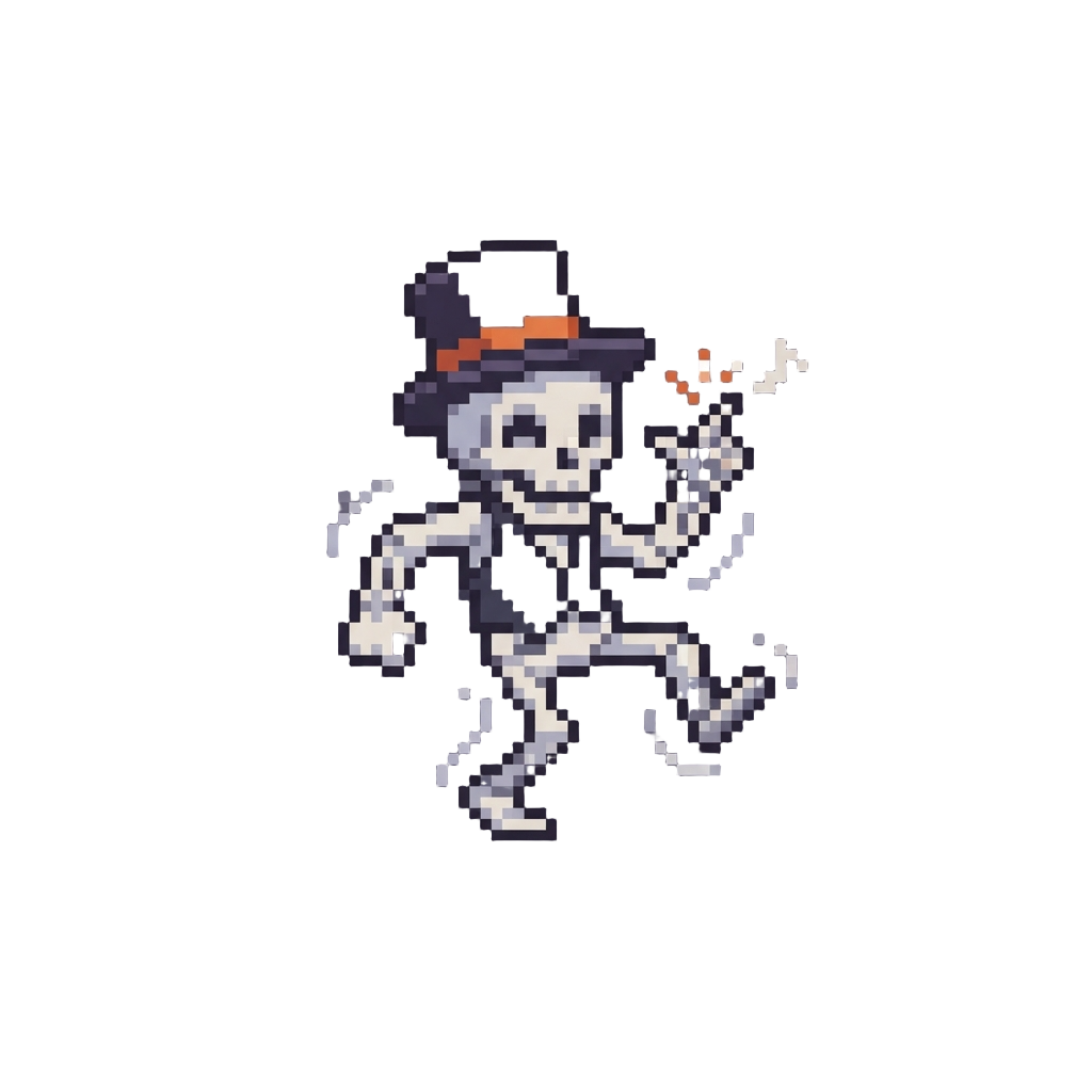 A Jaunty Spooky Two-step with Rhythmic Finger Snaps