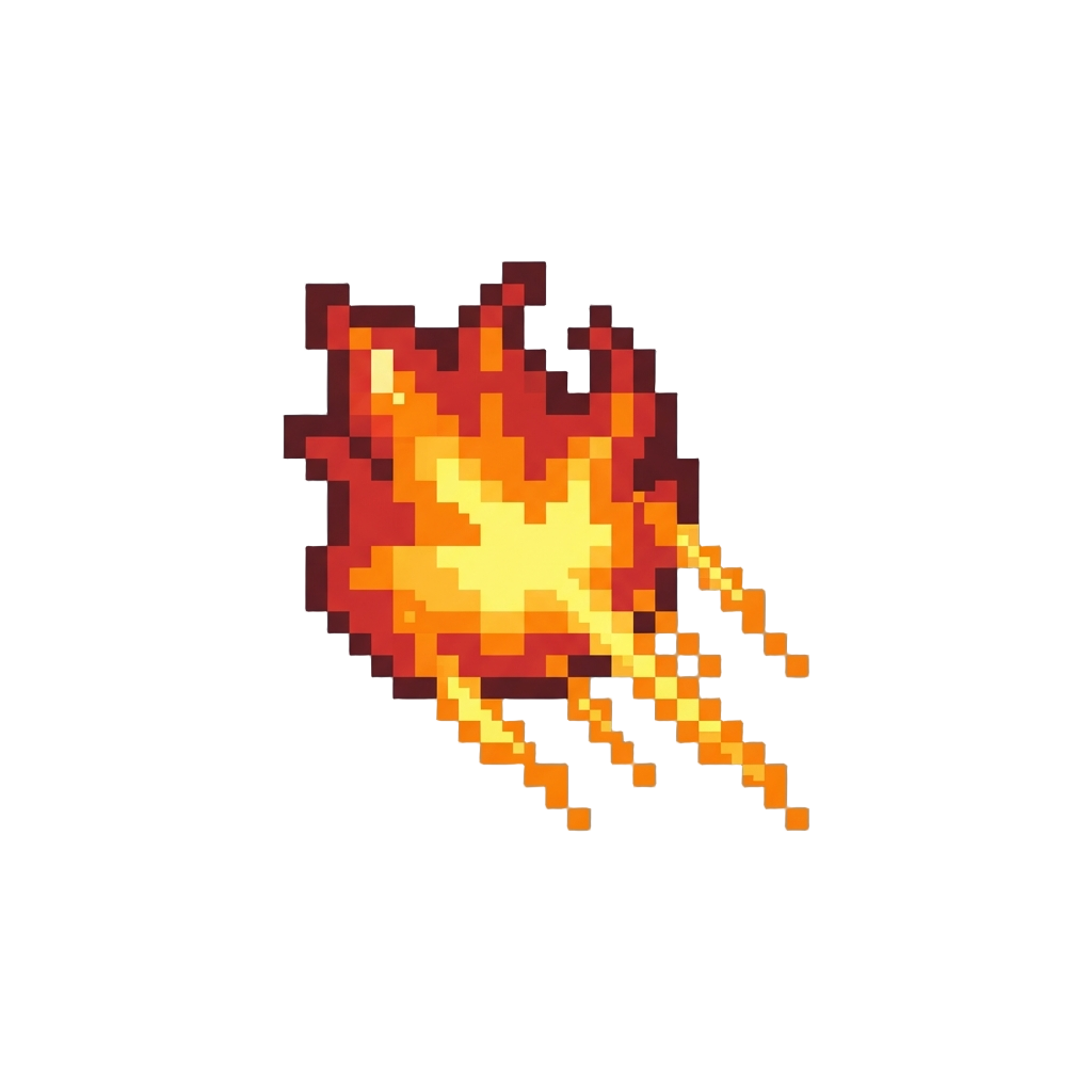 A Fiery Burst of Incendiary Tracers