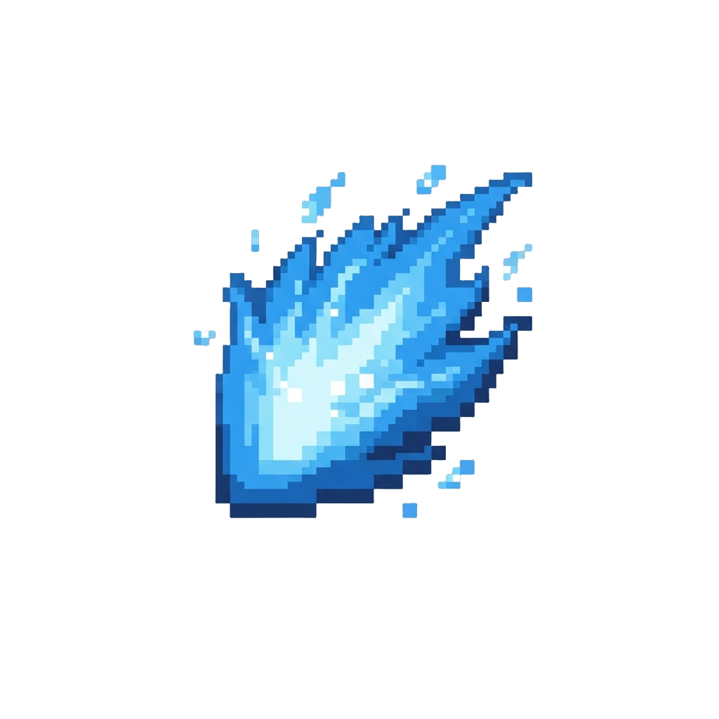 A Blinding Flash of Electric Blue Plasma