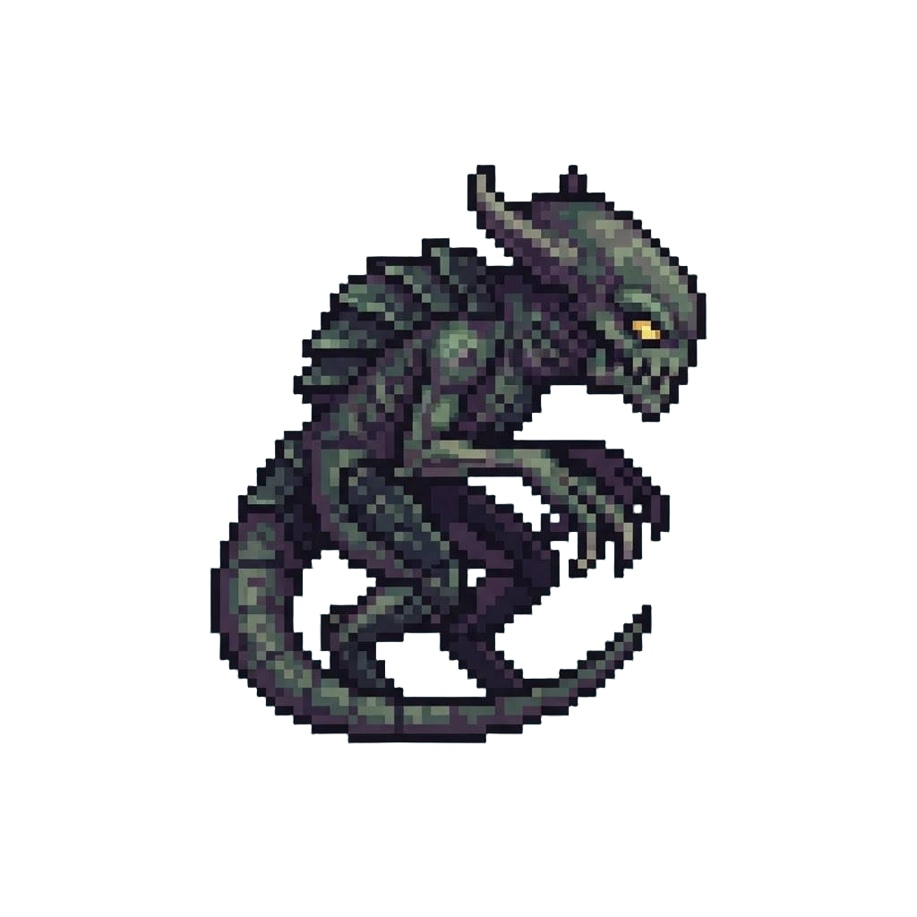 A Ghastly Alien Stalker Monster