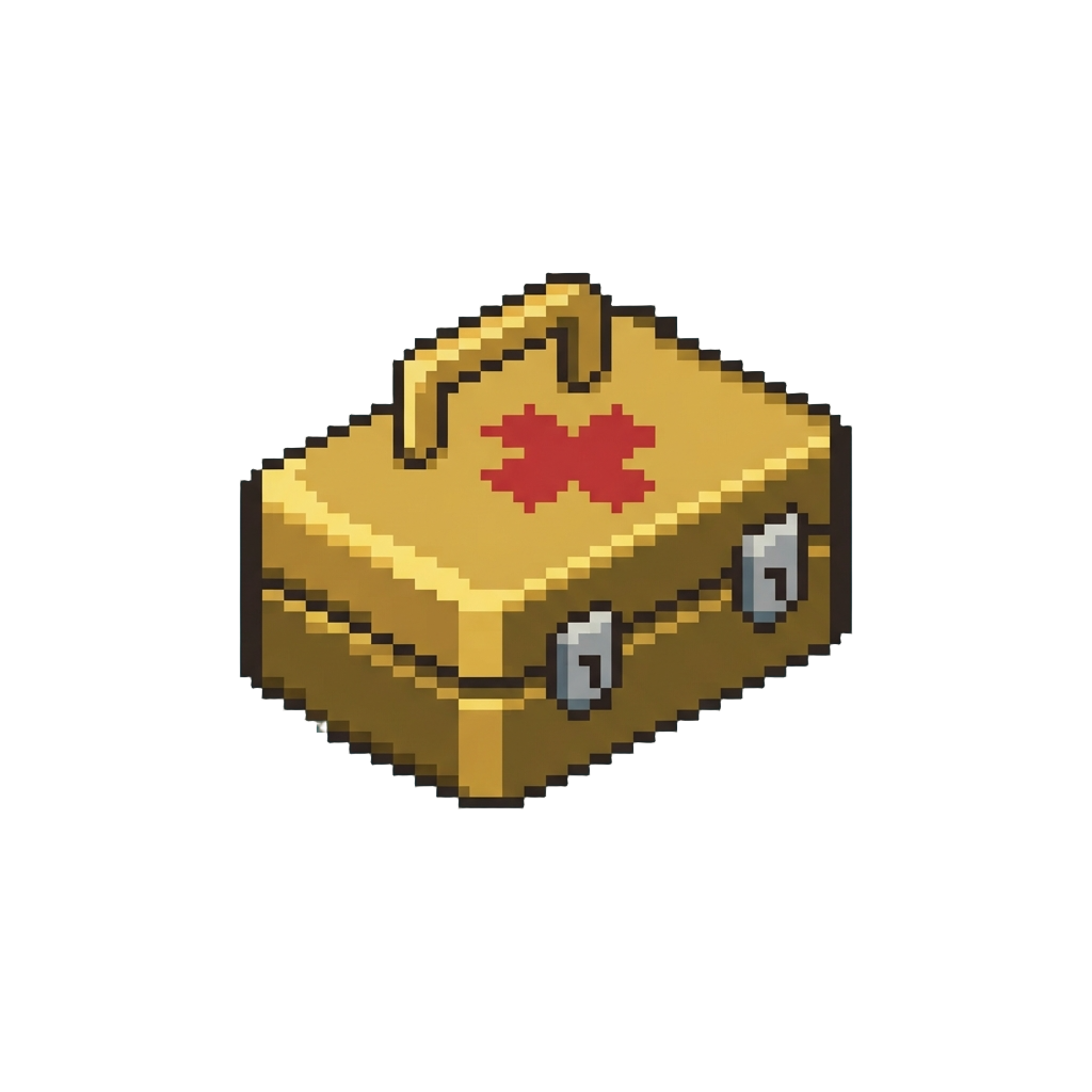 A Golden Medical Supply Case