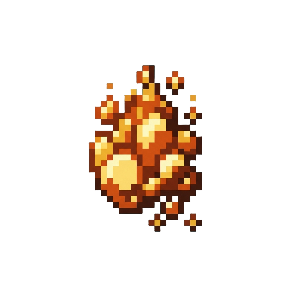 A Rain of Molten Golden Embers