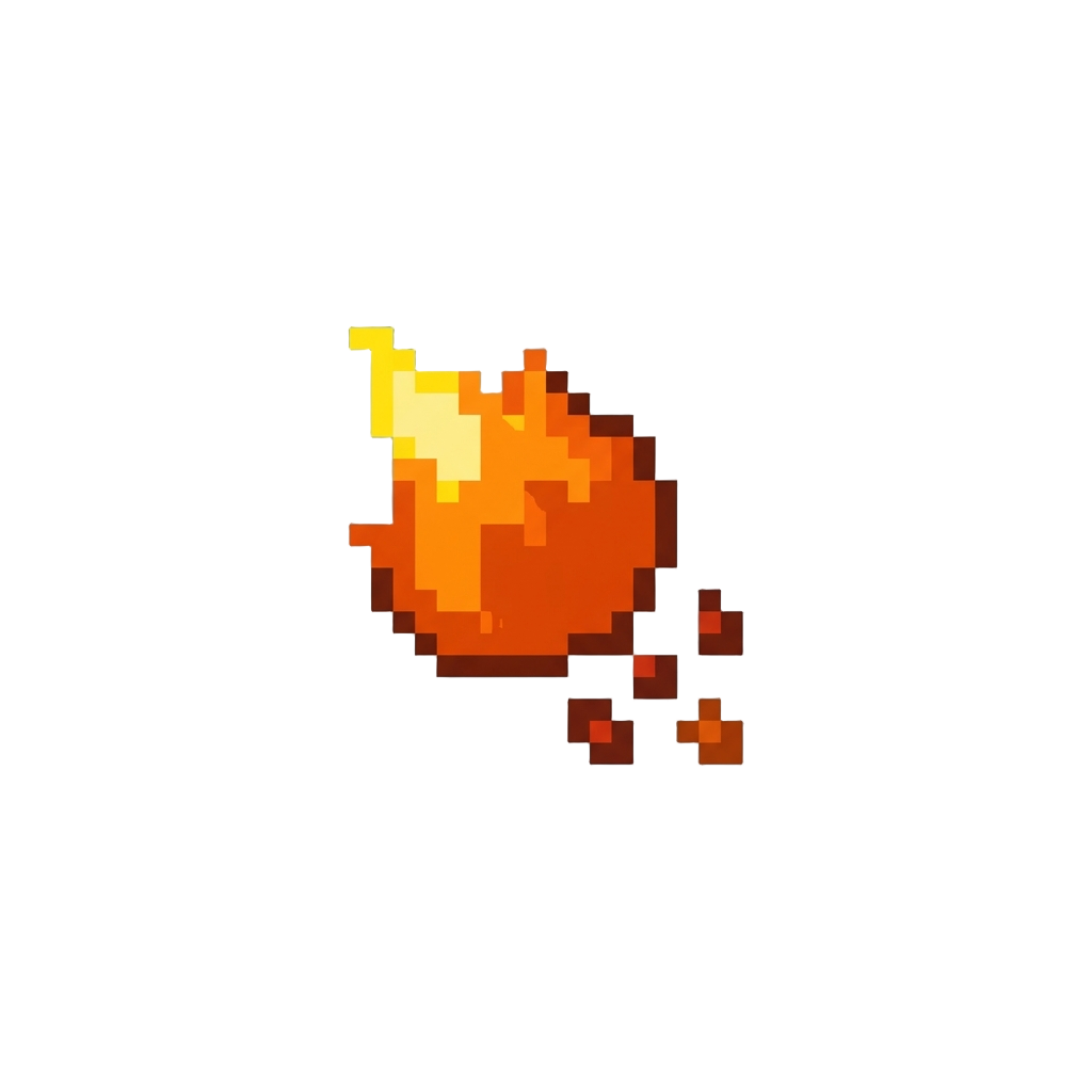 A Tiny Single Spark Flickering Out