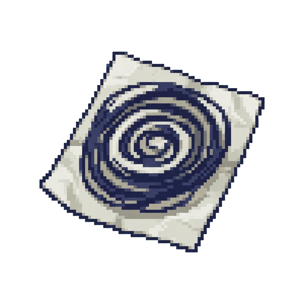 A Giant Spiral Scribbled Doodle