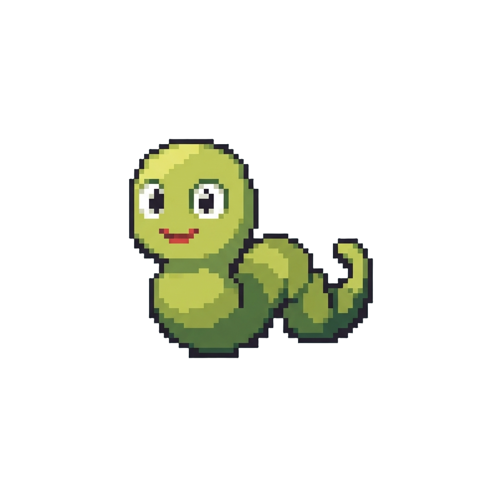 A Funny Squiggly Doodle Monster