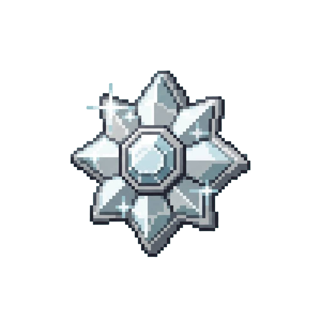 A Sparkling Diamond Star Badge