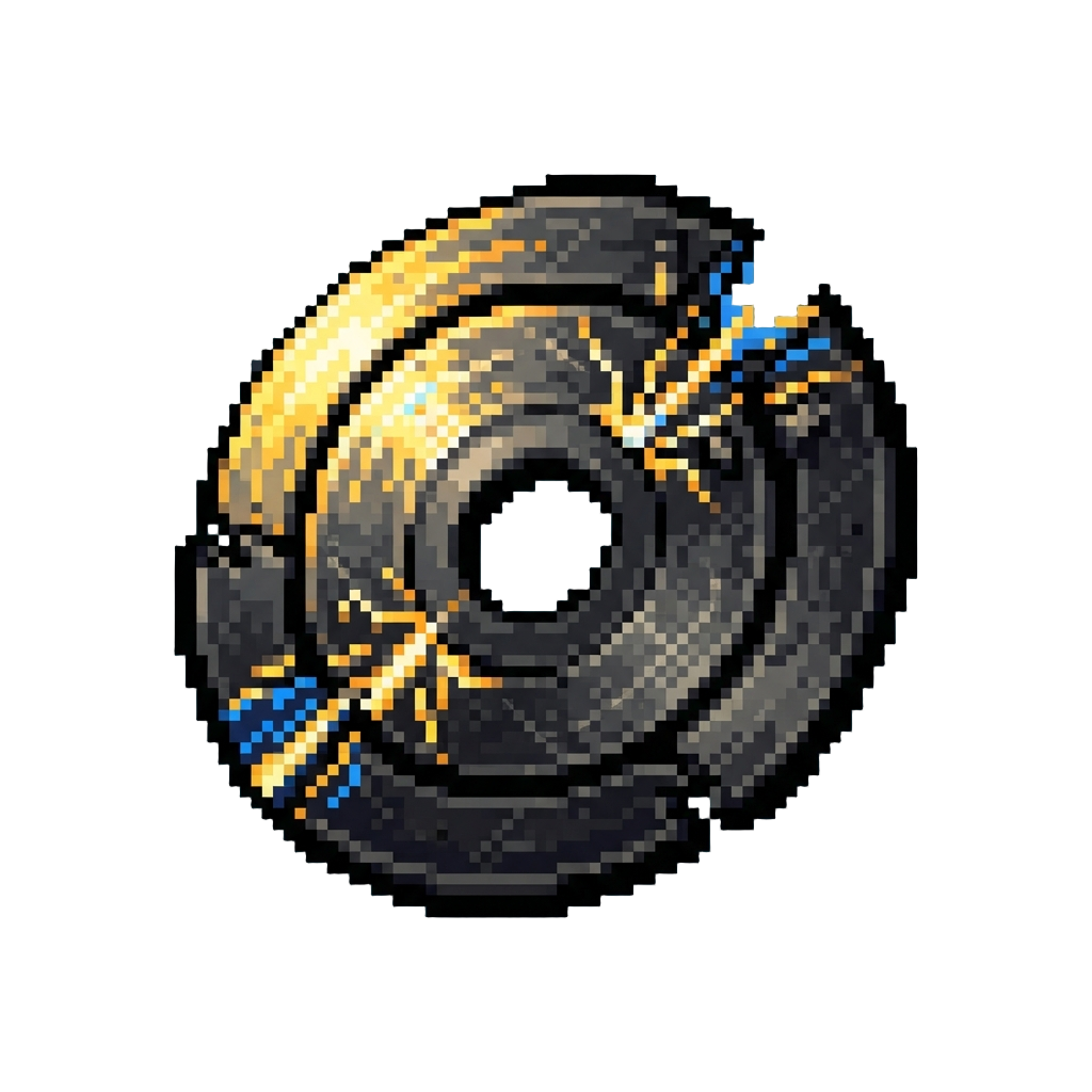 A Sudden Record Scratch Visual Ring