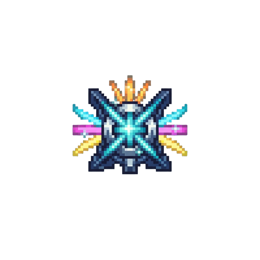 A Sparkling Laser Display Overlay