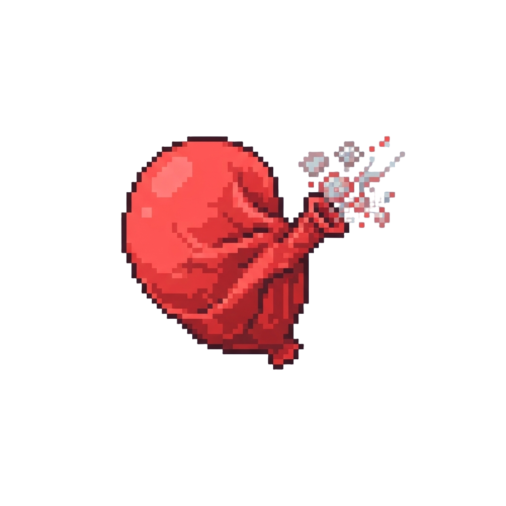 A Funny Deflating Balloon Effect