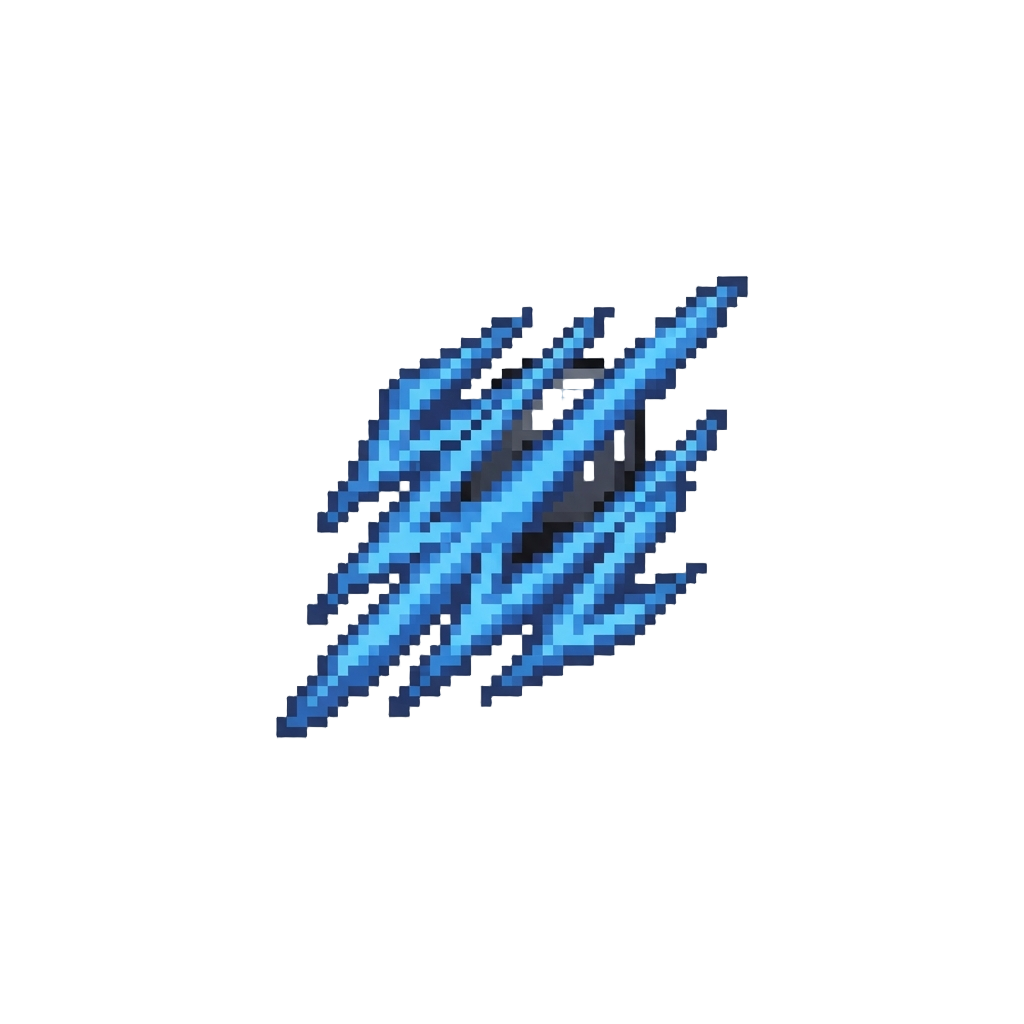 Electric Blue Speed Lines
