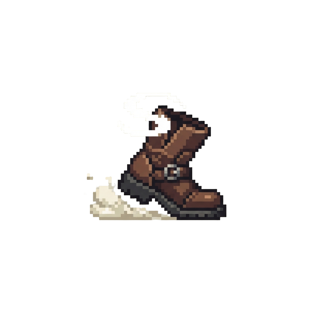 A Sharp Boot Slide and Nimble Balance Correction