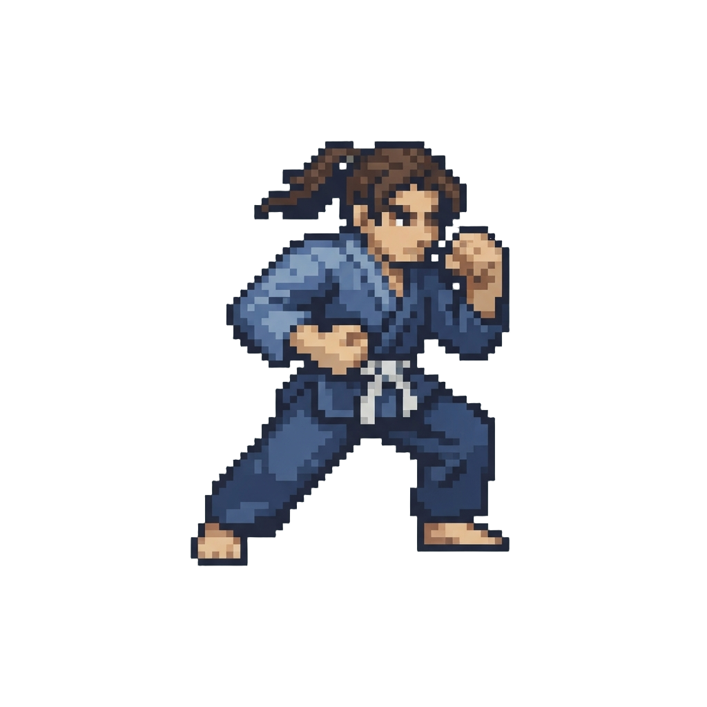 A Sharp Snap-back Landing Into a Forward Fight Guard