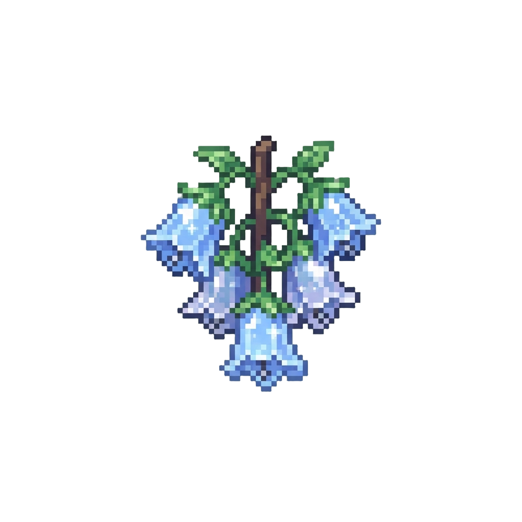 Tinkling Bellflowers That Chime Like Crystal Bells