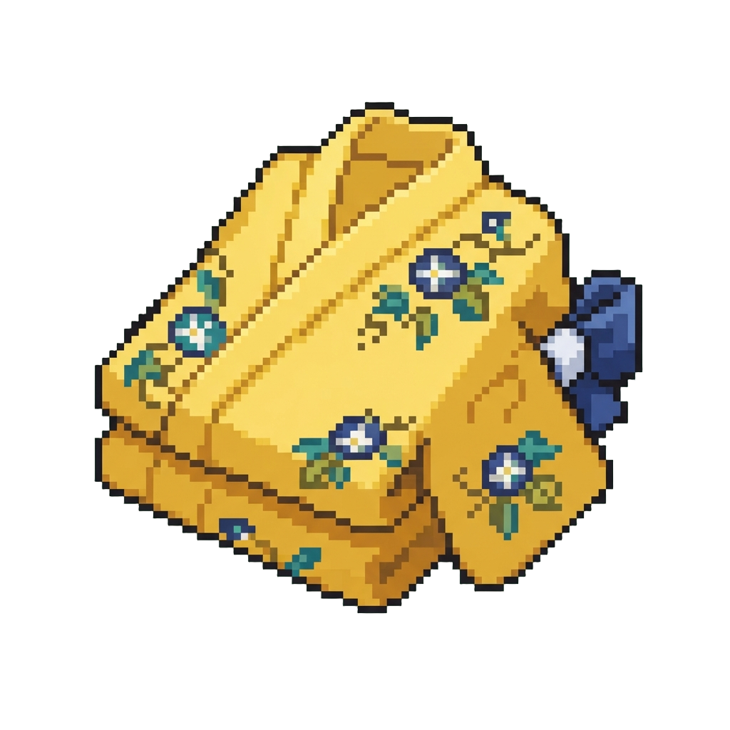 A Sunny Yellow Morning-glory Yukata