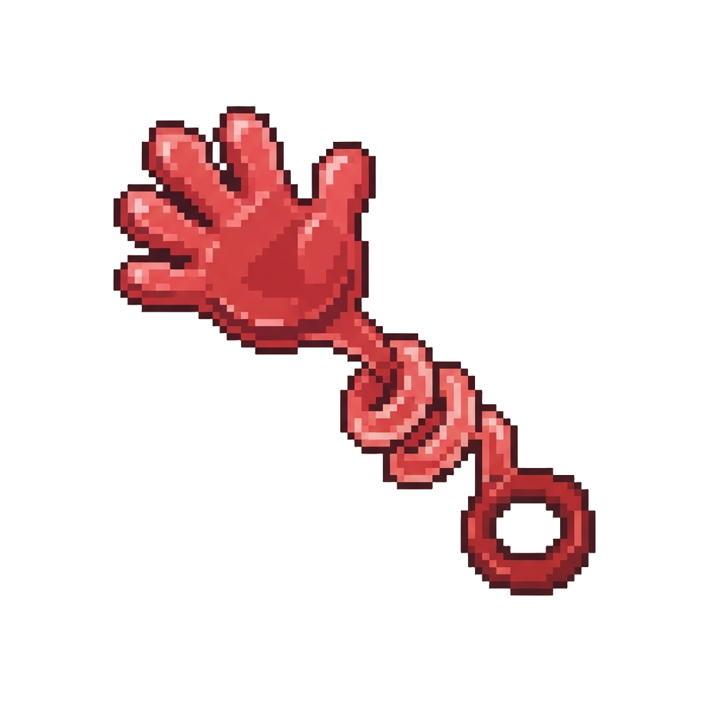A Mini Sticky Hand Toy