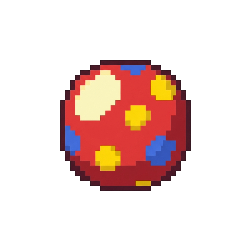 A Small Bouncy Rubber Ball