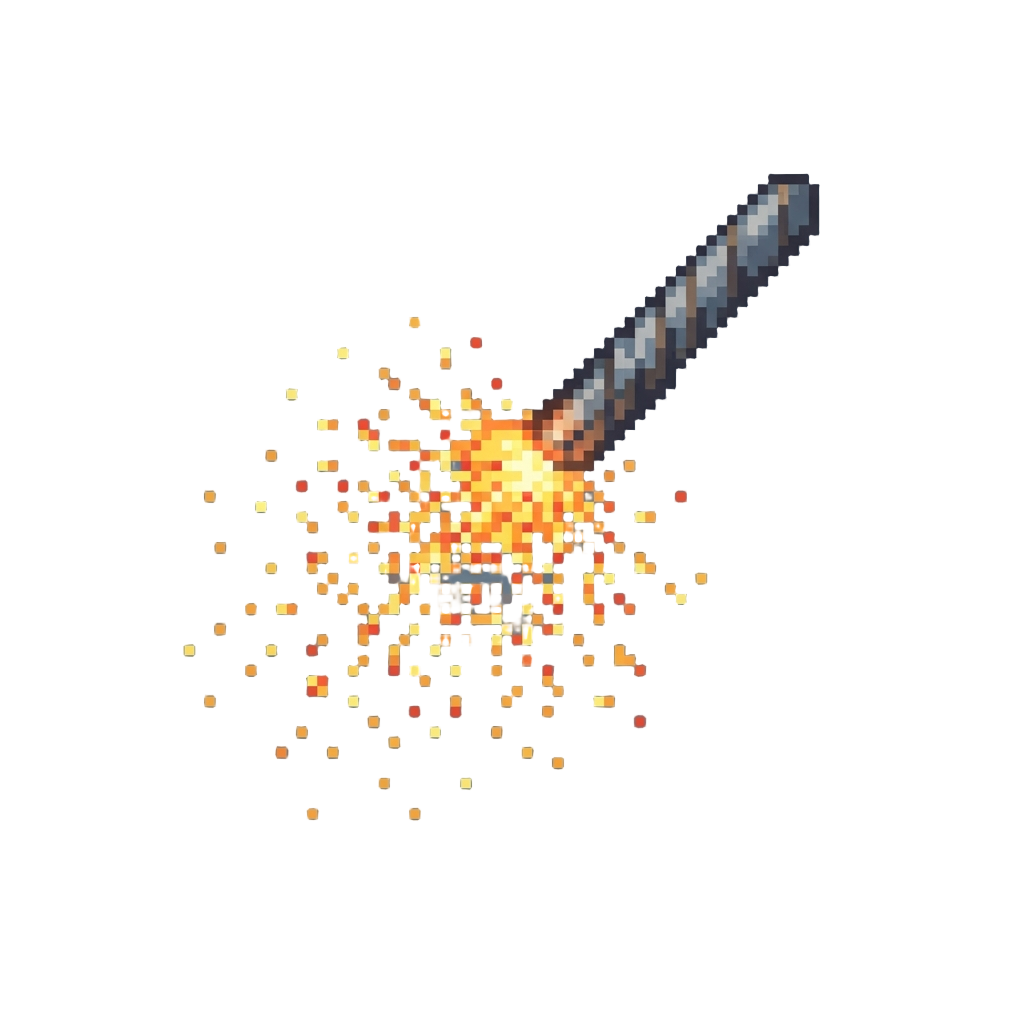 A Showering Shower of Tiny Fuse Sparks