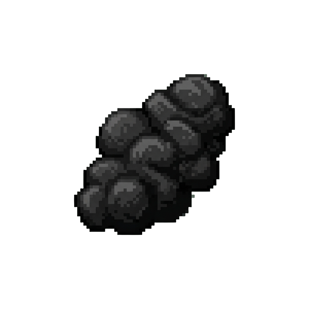 A Cloud of Pitch-black Heavy Oil Smoke