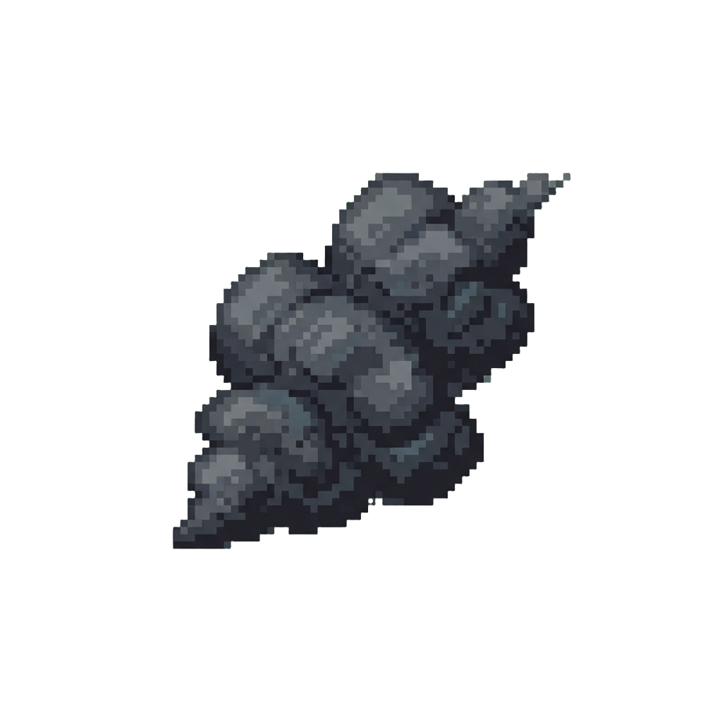 A Puff of Charcoal Exhaust Haze