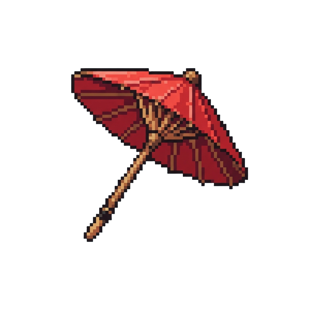 A Tiny Paper Umbrella