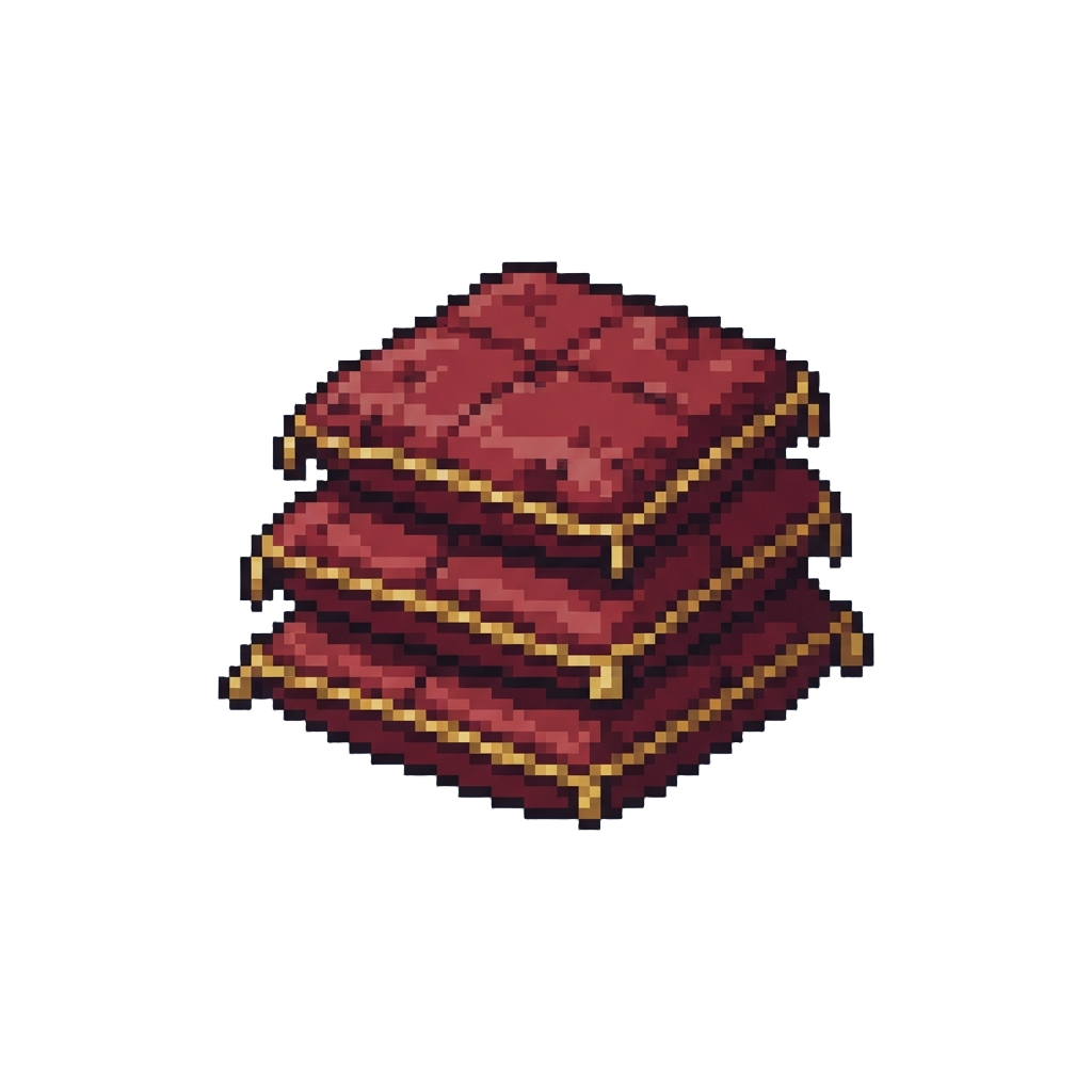 A Pile of Velvet Tavern Cushions