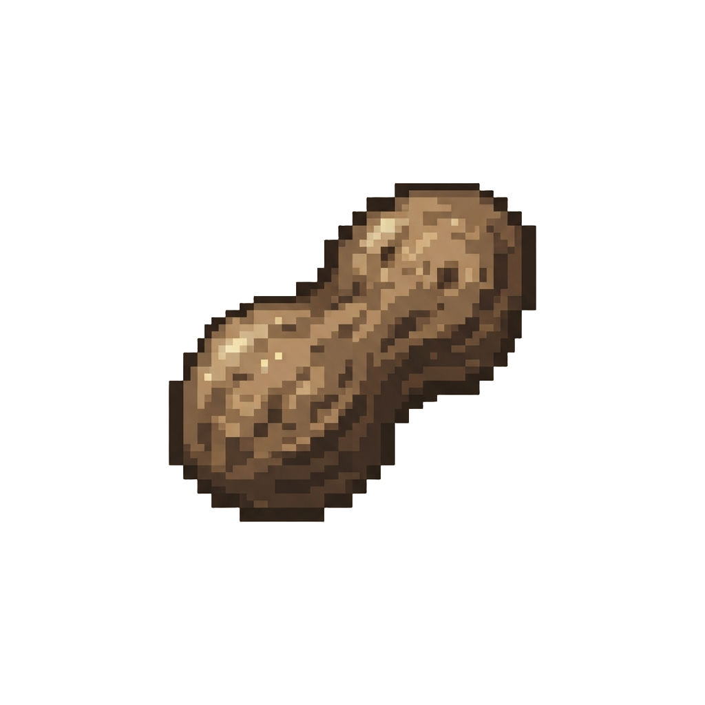 A Single Soggy Roasted Peanut