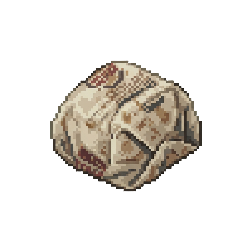 A Crumpled Empty Burger Wrapper