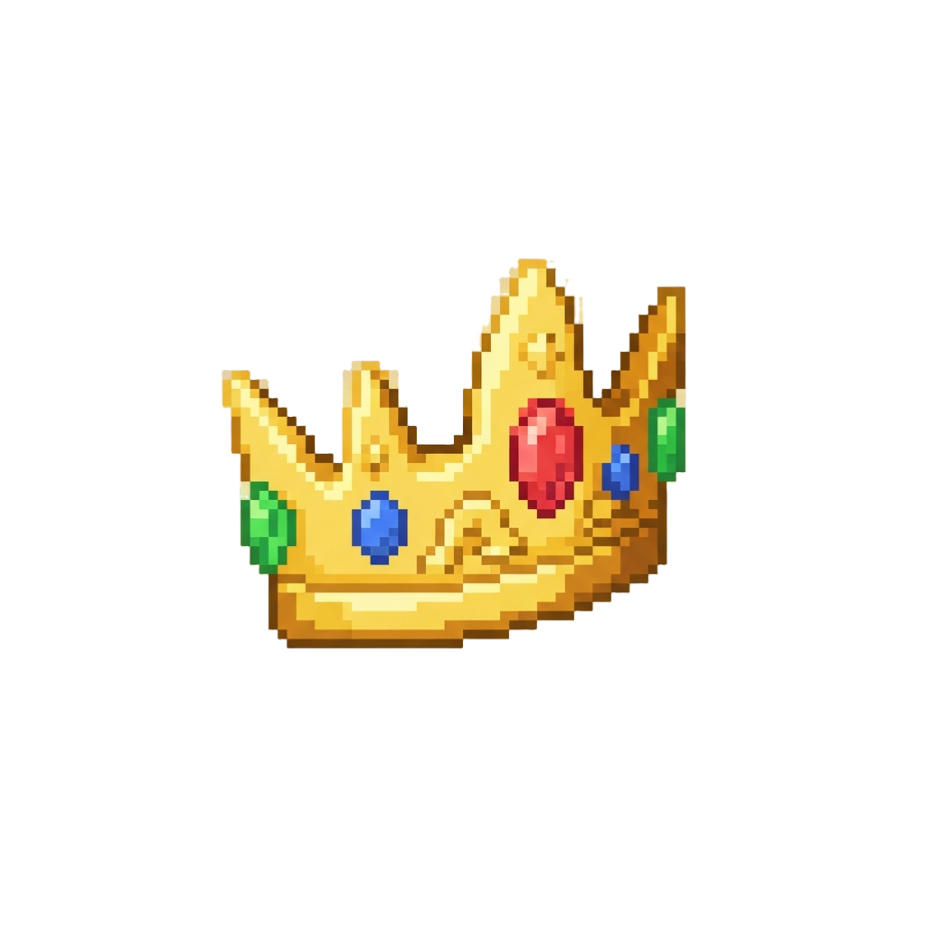 A Glowing Golden Crown Cutie Mark