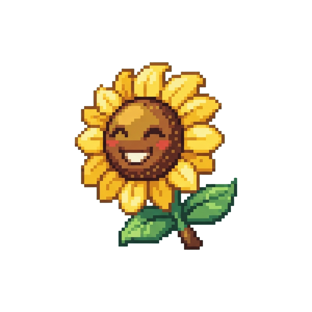A Laughing Sunflower Cutie Mark