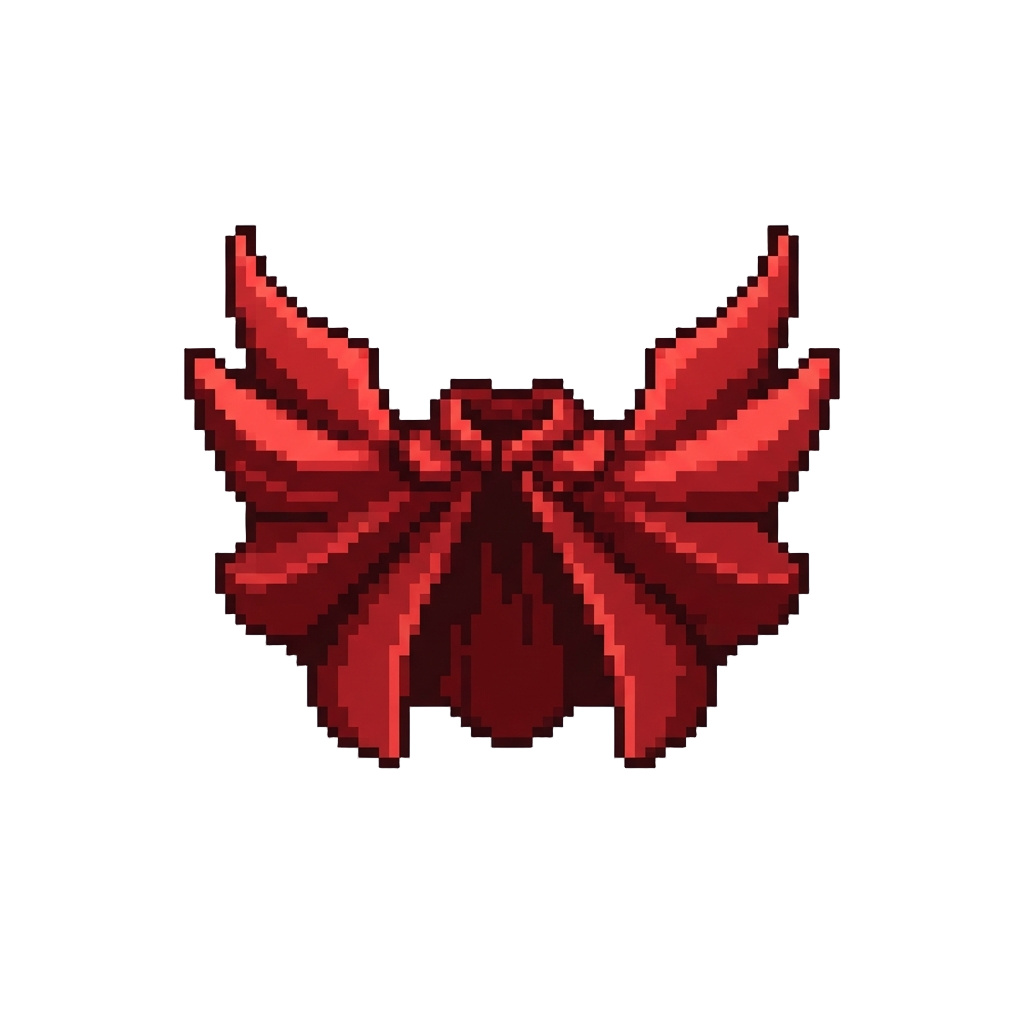 Dramatically Flared Velvet Cape Wings