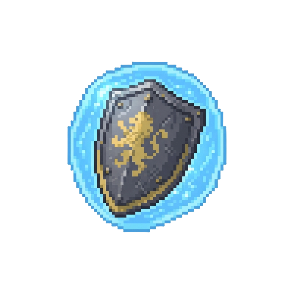Glowing with an Impenetrable Forcefield Shield