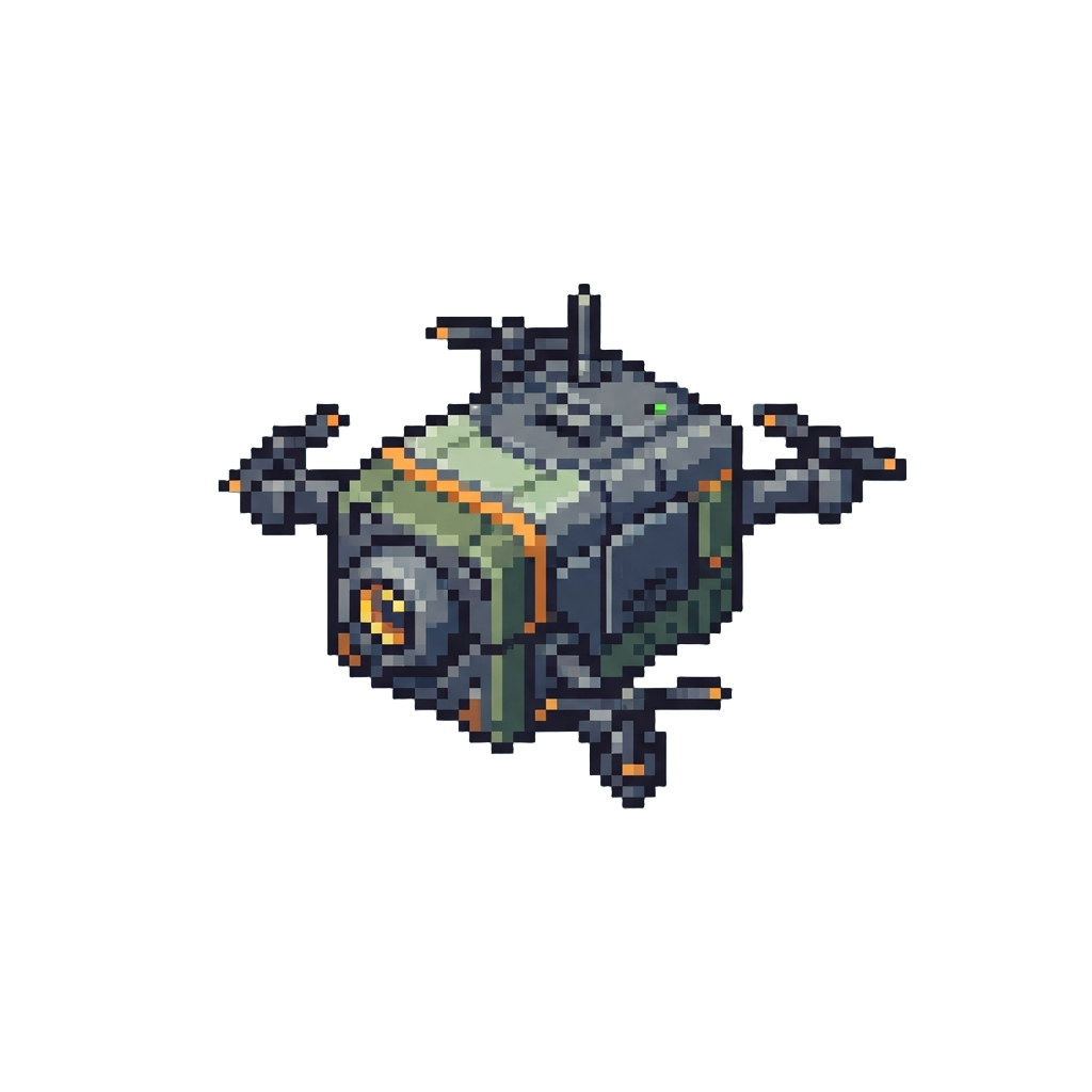 A Miniature Boxy Scout Drone