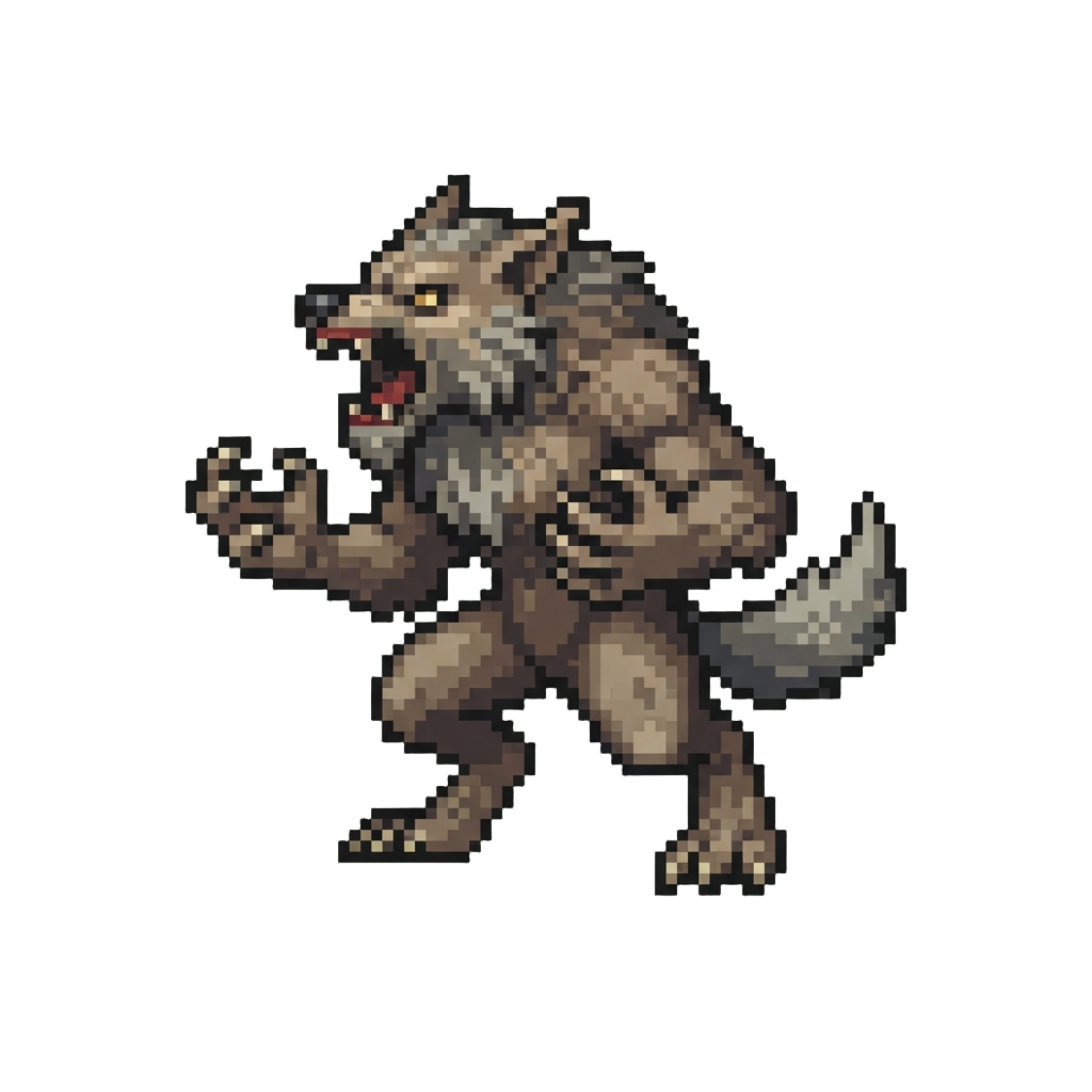 A Roaring Classic Werewolf