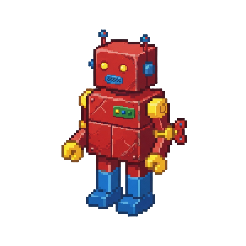 A Simple Tin Toy Robot