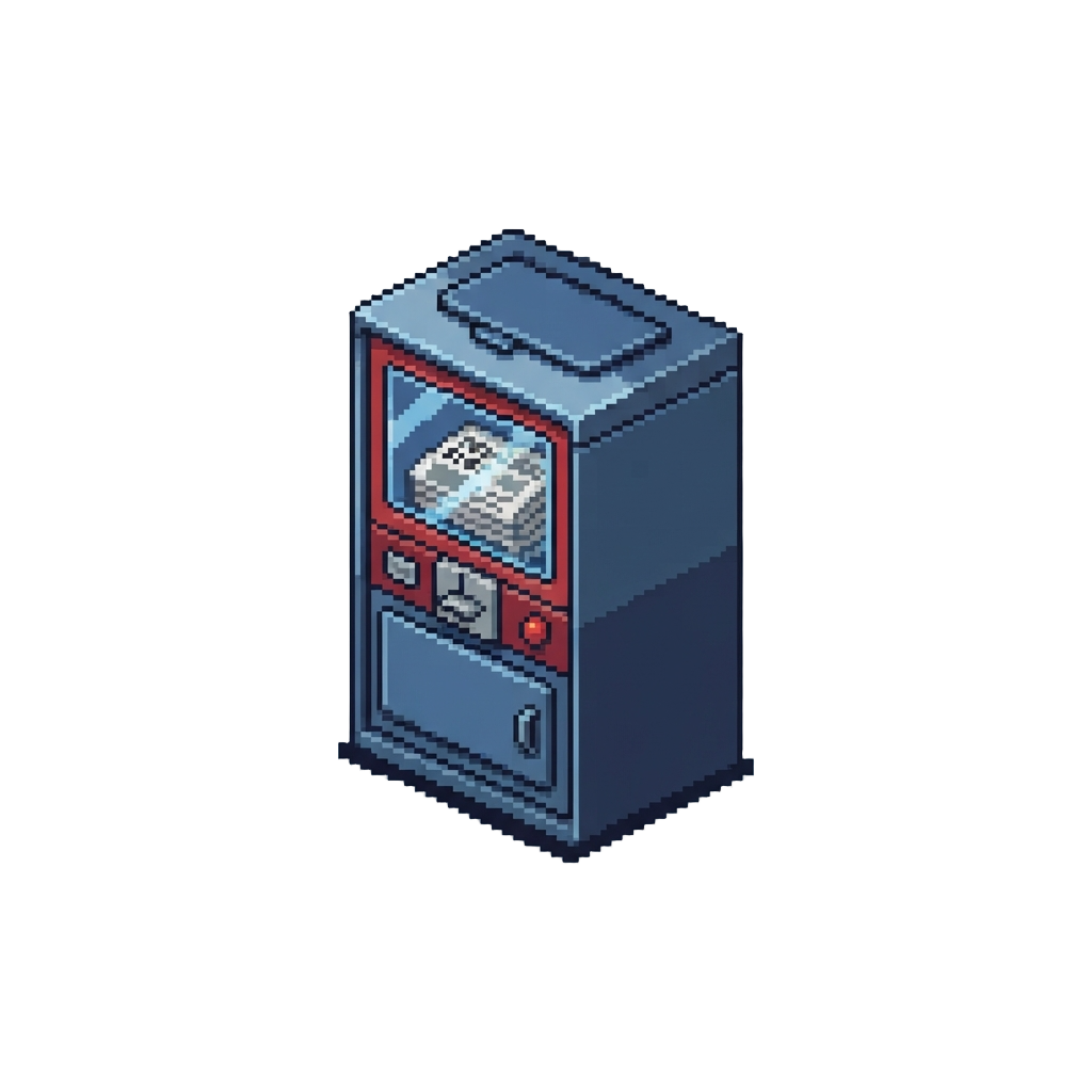 A Newspaper Vending Box