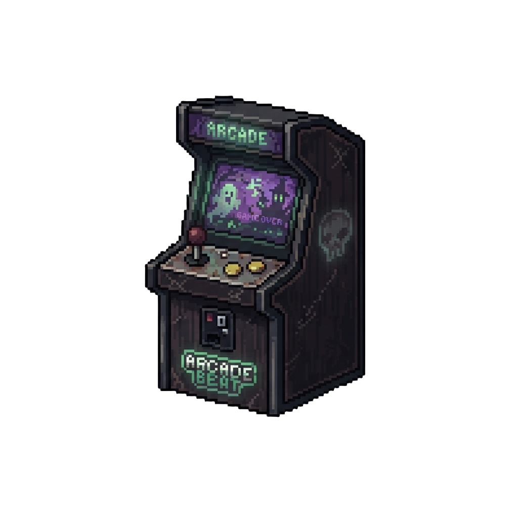 A Spooky Retro Arcade Beat